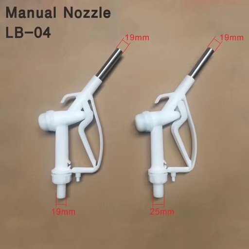 Manual Nozzle Stainless Steel Spout Manual Nozzle for DEF Dispenser Filling Gas Station Equipment DEF Nozzle