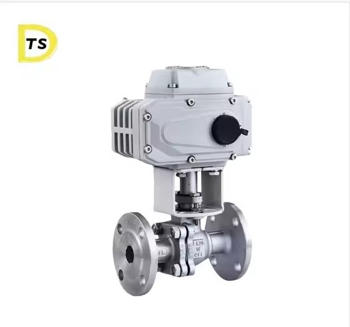 Stainless Steel Electric Flange Ball Valve High-temperature Cast Steel Regulating Temperature Control Valve