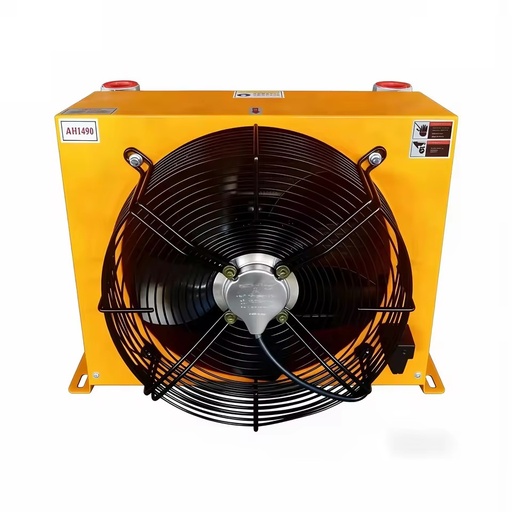 Hydraulic Oil Air-Cooled Radiator Cooler AH1490T Industrial Truck-Mounted Oil Tank with DC24V/AC220V/380V and 250L/min Flow