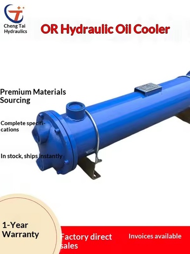 Tubular Water Cooler Hydraulic Oil Heat Exchanger OR-60 100 250 300 350 600 Radiator 1Year Warranty