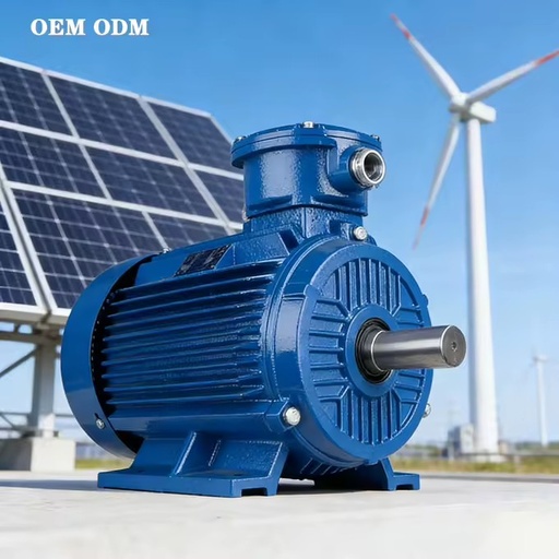 Low Noise Three Phase AC Generator for Commercial Standby Power Supply