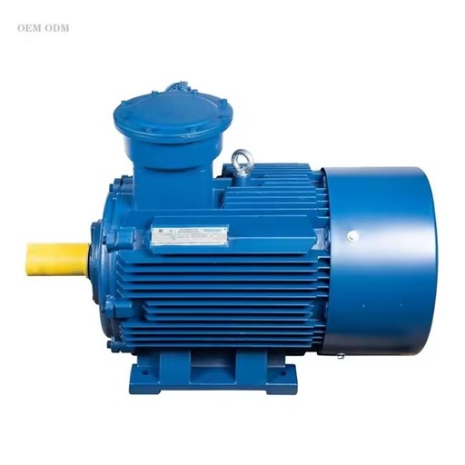 Explosion-Proof Low Voltage 3-Phase Synchronous Motor-IE4 Self-Starting Permanent Magnet 3000 RPM 0.75-315 kW