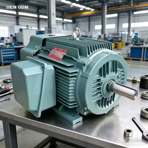 Factory Direct Three Phase Asynchronous Motor 0.75kW 50/60Hz Flange Mount Low Noise for Water Pump System