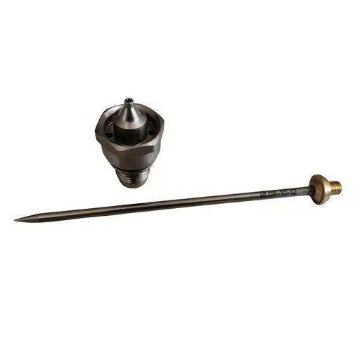 Kit of Steel Needle and Nozzle (08-10-12-15-1,8) Compatible with Wa-200 Position 2 Power Spray Guns