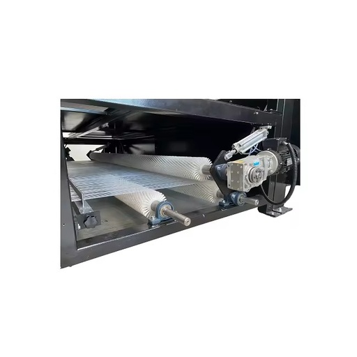 Automatic Industrial Cleaning System with Triple Brush Roller Excellent Design for Thread Conveyor Cleaning Equipment