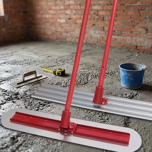 Factory Direct Sales Concrete Bull Float Cement Floor Smoothing Finishing Trowel for Road Construction Concrete Surface Leveling