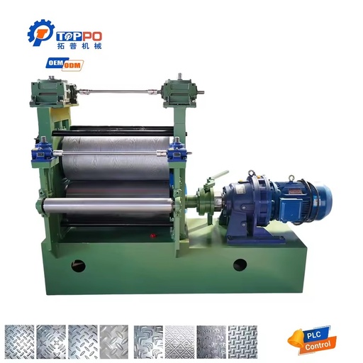 0.5mm-3.0mm Stainless Steel Color Coated Sheet Embossing Machine