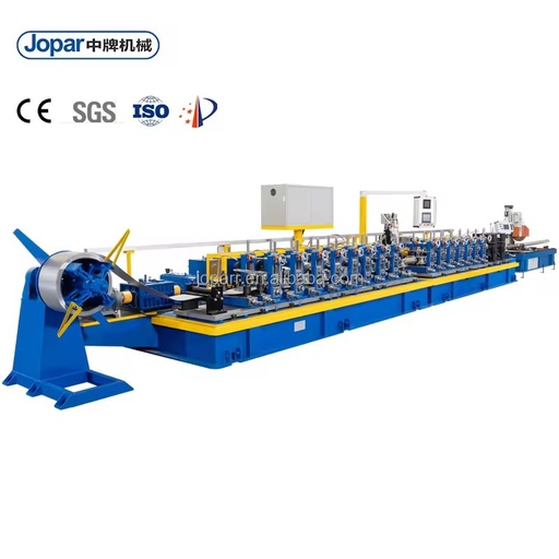 High-Speed Stainless Steel Pipe Production Line with PLC Control and Siemens Motor High-Accuracy Tube Molding Machine