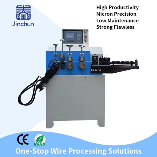 High-quality Automatic CNC Iron Steel Making Machine Can Produce High-quality Stainless Steel 2-6mm Round Ring Forming Machine