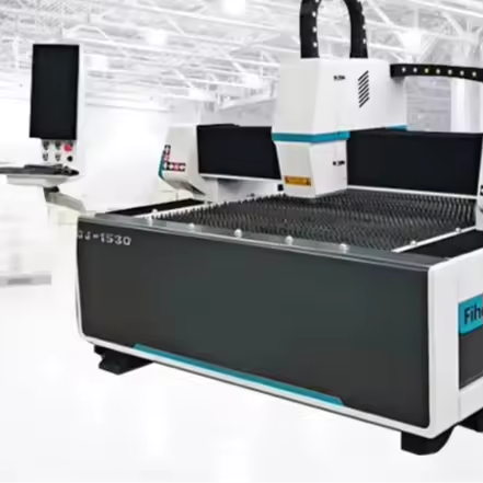 1530 Stepper Motor Laser Cutting Machine Metal Fiber High Power 1000W6000W All-in-One 1 Year Warranty for Stainless Steel