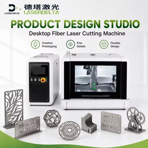 Compact Desktop Fiber Laser Cutting Machine for Small Workshop Metal Fabrication Stainless Steel Aluminum
