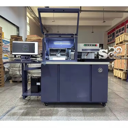 Wear Resistant Automatic High Speed Stainless Steel Flat Metal Bending Machine for Illuminated Letters 2000W 1 Year Warranty