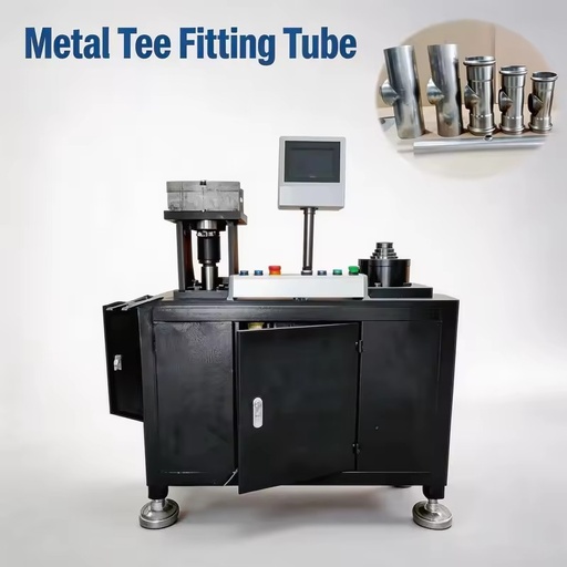 Automatic Hydraulic High Pressure Stainless Steel Tee Fitting Tube Forming Machine