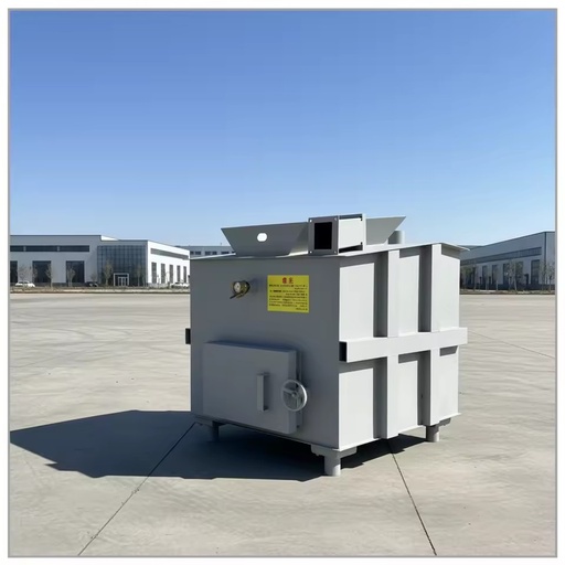 Smokeless Eco-friendly 3 kW Stainless Steel Industrial Waste Treatment Machinery with CE Certification for Mixed Solid Waste