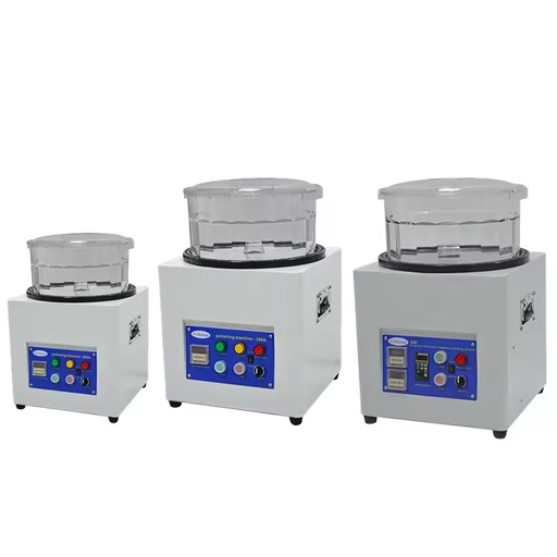 LYH Magnetic Polishing Machine Gearbox Stainless Steel 0.75kW Easy Operate Rotates Both Clockwise/Counterclockwise Polishing