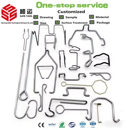 Manufacturer CNC Coil Wire Forming Custom Aluminum Alloy Stainless Steel Wire Bending Left/Right-Hand SY Brand SY-S Model