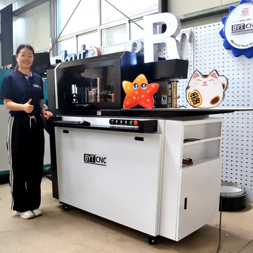 Automatic 3d CNC Led Metal Aluminum Sign Stainless Steel Profile Channel Letters Notcher Bender Notching Bending Machines Price