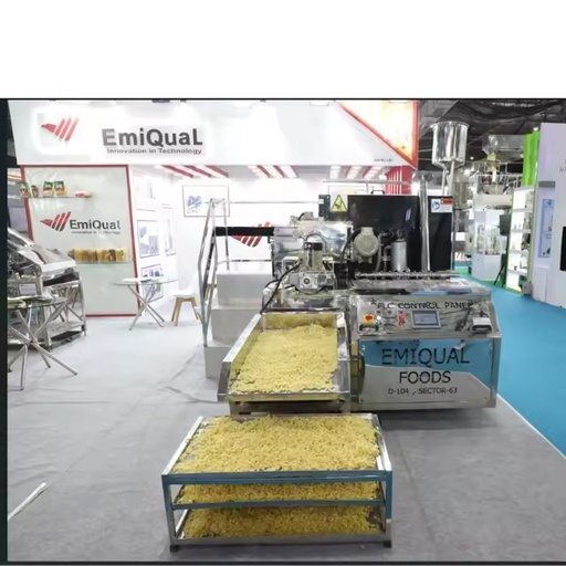 Fully Automatic 200 Kg/hr SS304 Stainless Steel Pasta Making Machine 900kg Weight 1 Year Warranty for Report Video