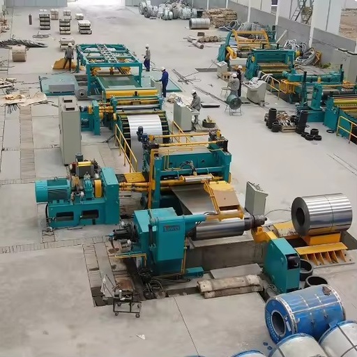 Stainless Steel Ore Painted Color Steel Galvanized Steel Coil Roll Slitting and Cut to Length Machine