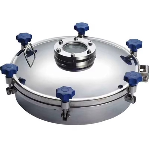 Stainless Steel Pressure Manhole Machine with Sight Glass for Milling Grooves