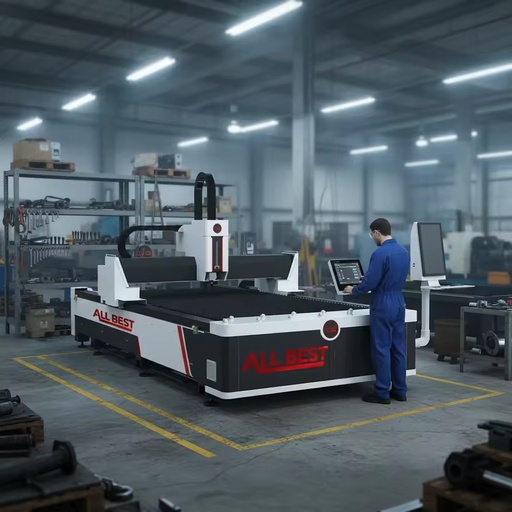 Stainless Steel Metal Cutting Machine, 1500x3000 Working Table