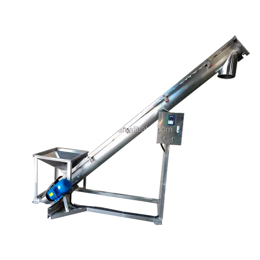 Various-sized Corrosion-resistant Stainless Steel, Easy-to-clean U-shaped Spiral Food, Chemical and Feed Loading Machine