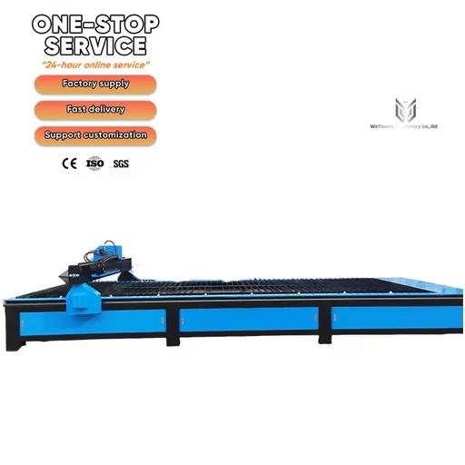 Good Quality 1560 CNC Plasma Cutting Machine Stepper Motor 0.02mm Precision for Stainless Steel & Carbon Steel Metal Sheets