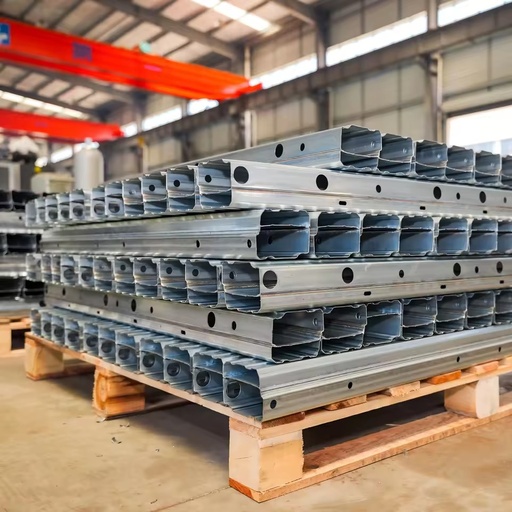 Automotive Chassis Reinforcement Beam Roll Forming Machine for B Profile Vehicles High Productivity PLC Manufacturing Plant