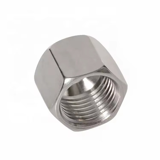 Stainless Steel SS304 Single Ferrule Union Nuts Hydraulic Fitting DIN3870/ISO8434 Manual 6000 PSI -65F to 450F