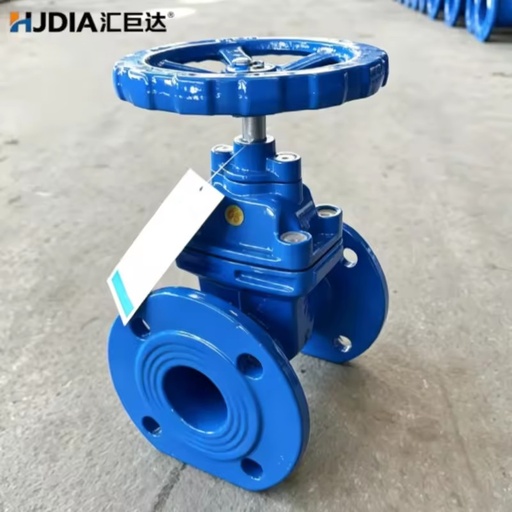 High-quality DN80 DN150 DN250 PN16 Handwheel-operated Ductile Iron Flanged Gate Valve ISO 9001 Certified 1 Year Warranty