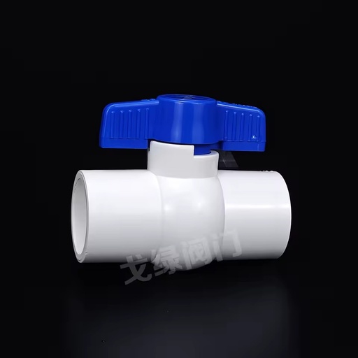 Customizable OEM Water Supply 1/2" to 4" ANSI DIN UPVC SCH80 Compact Ball Valve Upvc Ball Valves