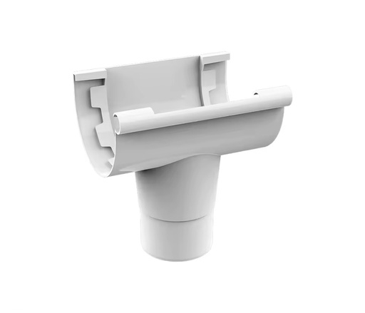 Factory Rainwater Treatment Pvc Plastic Pvc Pipe Fittings Plastic Gutter Tee