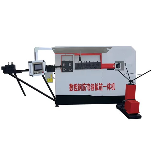 Electric Concrete Steel Round Bar Stainless Iron Stirrup Hoop Straightening Bending Machine Rebar Cutting Machine