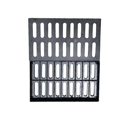 EN124 C250 Ductile Iron Drainage Grating for Parking Area Road Drain Cover Manufacturer Factory