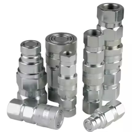 ISO16028 Standard HIgh Quality Carbon Steel Flat Face Type Hydraulic Quick Release Couplings/Coupler