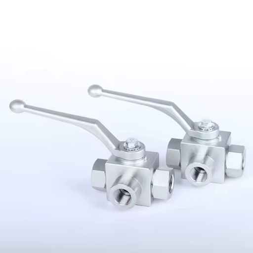 Aside Mounting Holes Series Ball Valve with Holes KHB Hydraulic Ball Valve Stainless Steel KHB Ball Valve