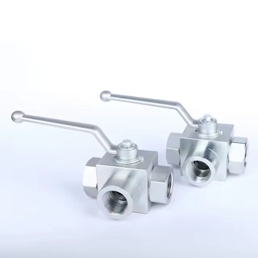 Aside Mounting Holes Series Ball Valve with Holes KHB Non-Return Valve Hydraulic Ball Valve