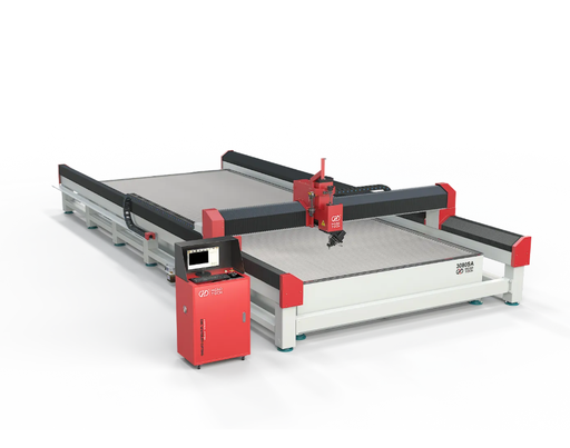 3080 AB 5 Axis Heavy Duty CNC Water Jet Cutting Machine Industrial Waterjet Cutter