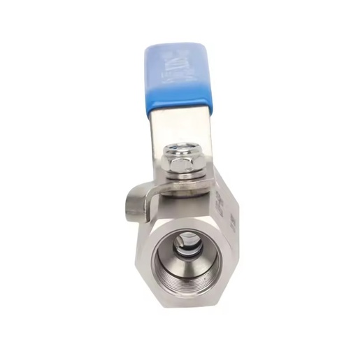 2205 2507 TA2 Corrosion-Resistant Duplex Steel Titanium Ball Valve 1/2 1/4" 3/8" Manual Instrument Valve for Gas Double Internal