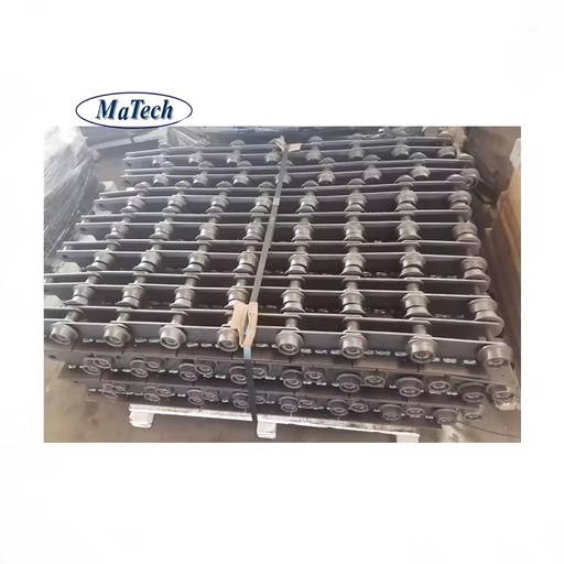 Custom Made Alloy Drawings Scraper Chain Conveyor Transmission Chains for Oil Palm Process Powder Coated Line Coal Mine