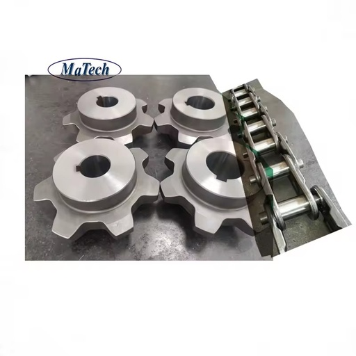 ISO9001 Escalator Step Roller Chain Steel and Carbon Sprocket Transmission Chain for Farm and Construction Industries