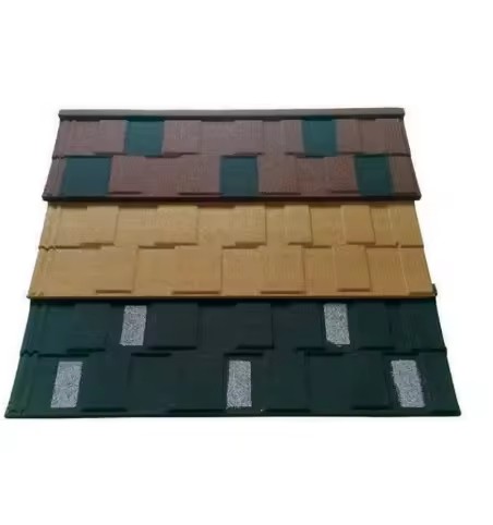 50-year warranty Stone-coated roof tiles Environmentally friendly villa roof tiles