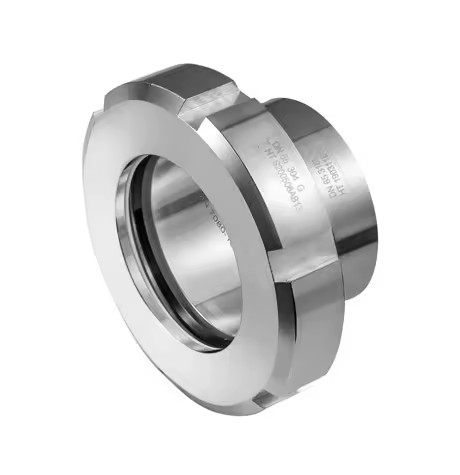 SUS304 Sanitary Sight Glass 5\" Welded Pipe 150mm Length 3A Standard Oil Vacuum Matte Polish Smooth 5\" SUS304 Pipe 3A Standard