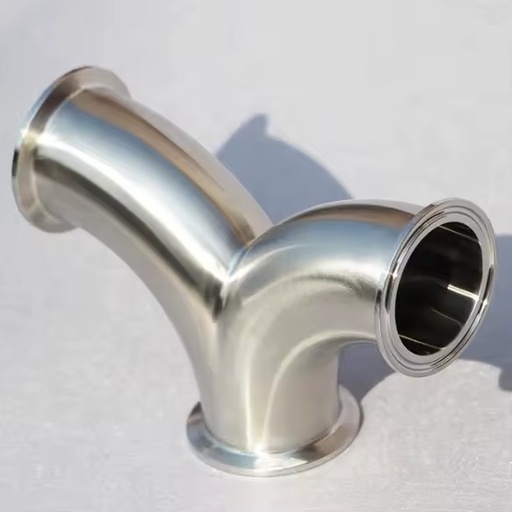 Hygienic Sanitary Stainless Steel SS304 Y-Type Tri Clamp Tee