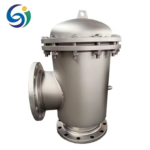Hot Selling 1/2 in Stainless Steel Angle Structure Diffusion Filter for Water | PN16/PN25 | Flange Connection