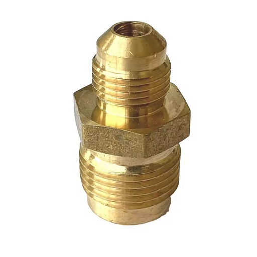 Lead-Free Reducing Flare Union High Temperature Pressure Resistance Gas Liquid Connections Strong Earthquake Resistant SAE Red