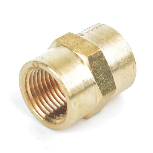 Customized Brass Fitting Hex Head Coupling,1/8"-1" NPT Female Brass Pipe Fittings