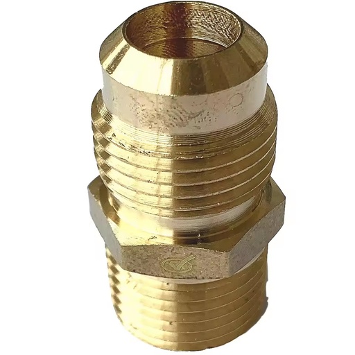 High Pressure Forged 48 Series Brass SAE Flare X MIP ( ODXNPT) Fittings for Water and Air Systems