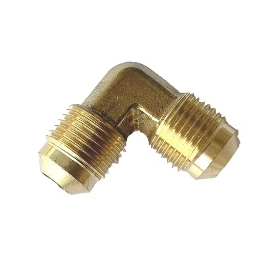 Lead Free 1/4 5/16 3/8 1/2 5/8 Inch Brass Elbow Flare Union Flare Fitting for Water Oil Gas