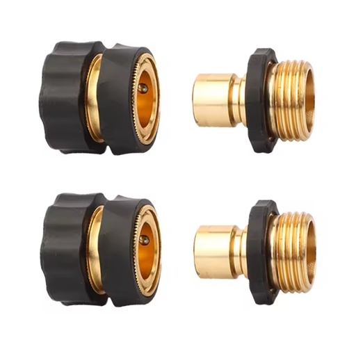 YOD Customized Hose Quick Connect Set Professional Quick Connect Hose Connector Water Hose Fittings Brass Garden Hose Coupler